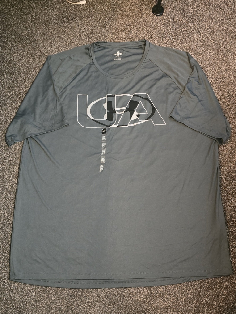 Under Armour Men's USA Graphic Short-Sleeve Tee - Gray